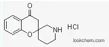 Molecular Structure of 199105-26-5 (Spiro[2H-1-benzopyran-2,3'-piperidin]-4(3H)-one, 6-hydrochloride)